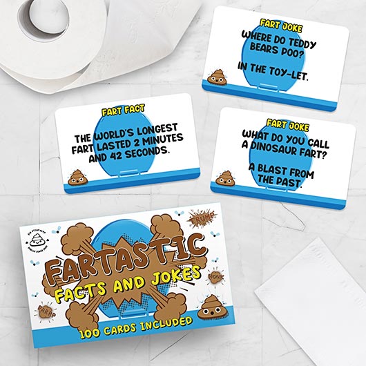 Fartastic Facts and Jokes Deck - Lighten Up Shop