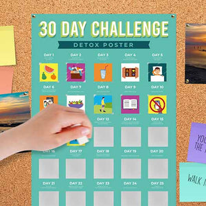 30 Day Challenge Poster - Lighten Up Shop