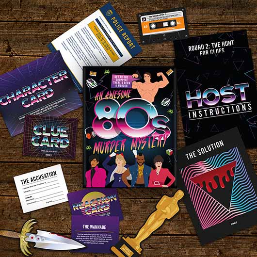 An Awesome 80's Murder Mystery - Lighten Up Shop