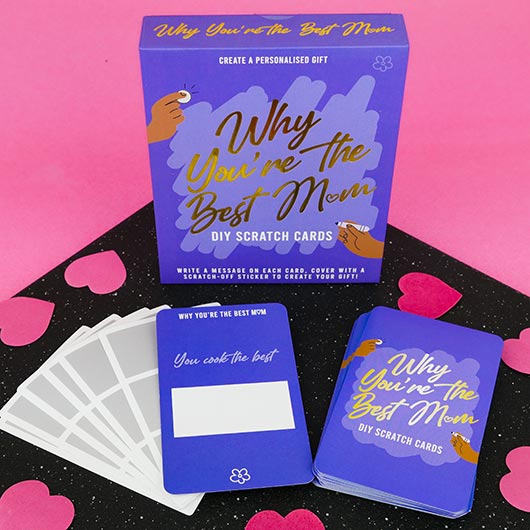 Reasons You're the Best Mom DIY Scratch Cards - Lighten Up Shop