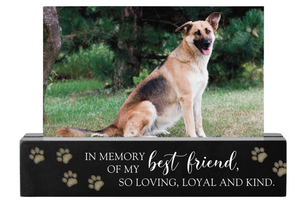 In Memory of My Best Friend Pet Photo Bar - Lighten Up Shop
