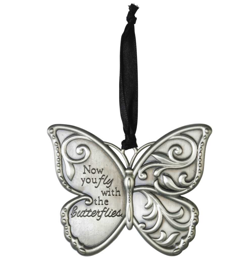 Now You Fly With The Butterflies Ornament - Lighten Up Shop
