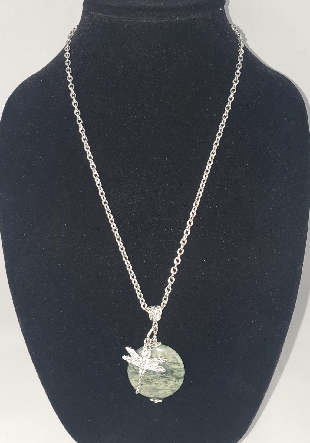Green Jasper Dragonfly - Lighten Up Shop