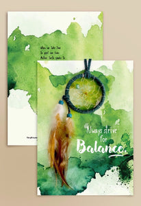 Dreamcatcher Greeting Card - Lighten Up Shop