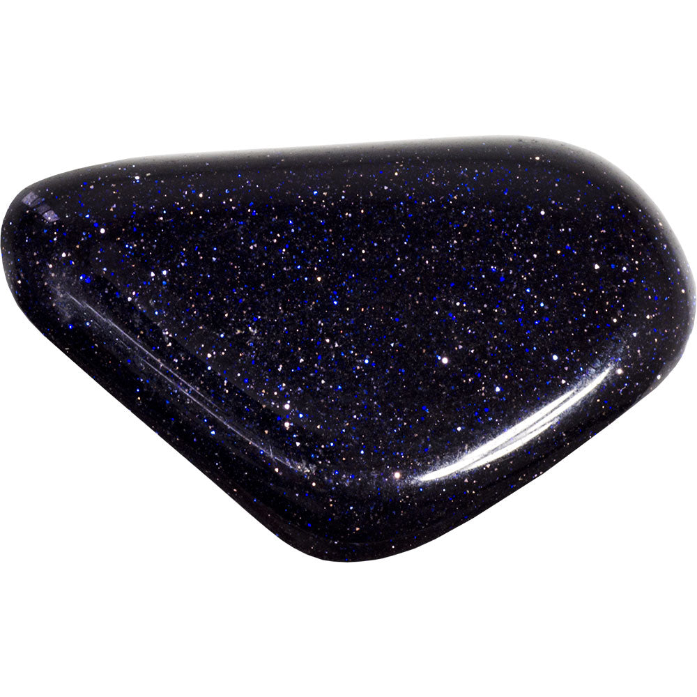 Blue Goldstone Loose Tumbled - Lighten Up Shop