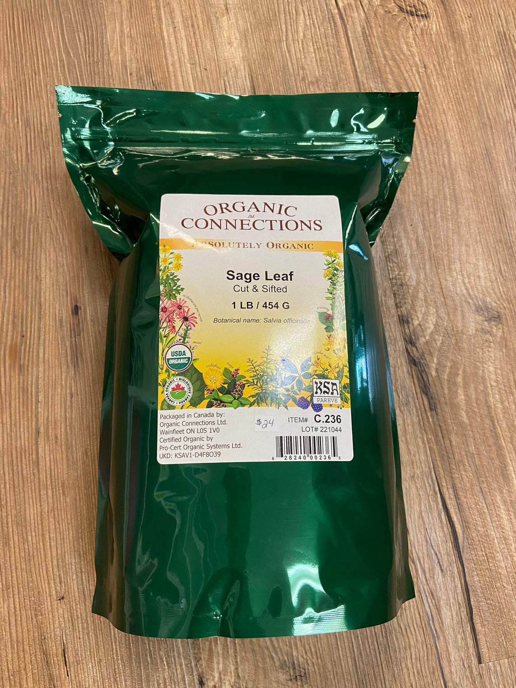 Sage Leaf Cut and Sifted - Lighten Up Shop